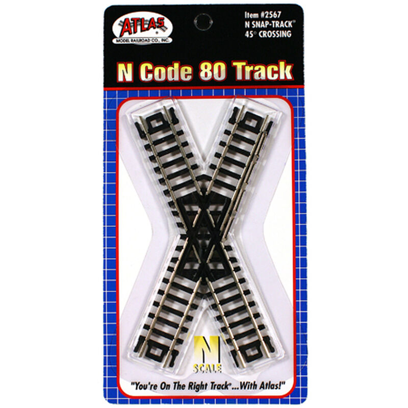 N Code 80 45 Degree Crossing