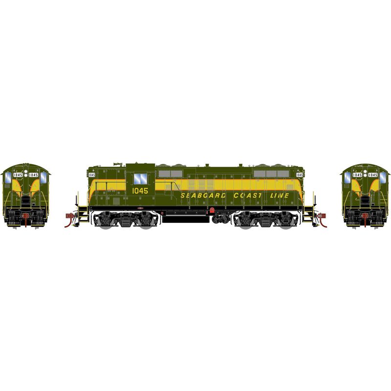 HO GP9 Locomotive with DCC & Sound, SCL #1045