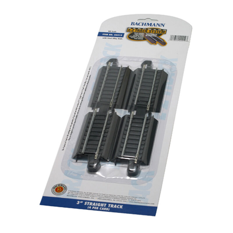 HO Steel EZ 3" Straight (4)