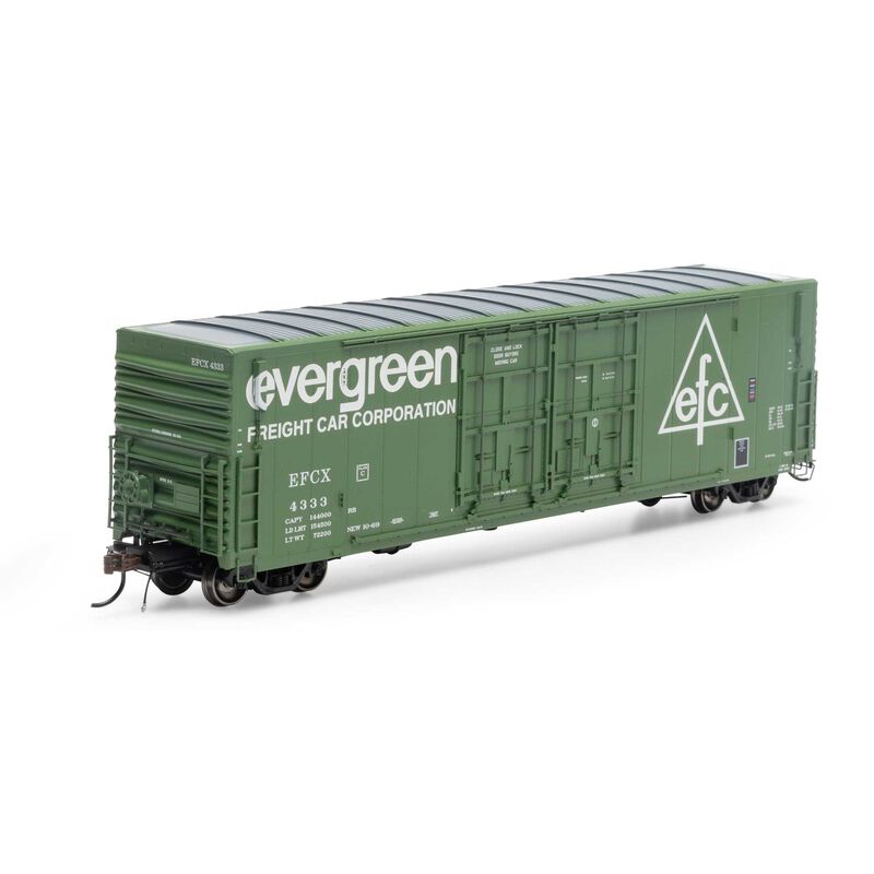 HO 50' PC&F Box / 8'&8' YSD Plug Door, EFCX #4333