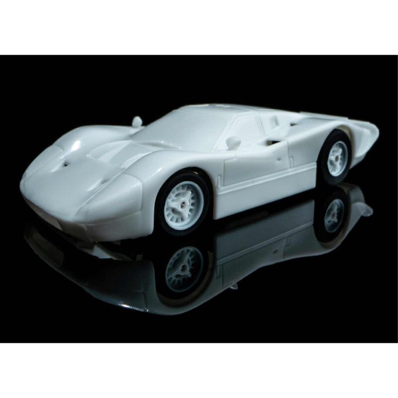 HO Ford GT40 Mk.IV Mega G+ Slot Car, Paintable