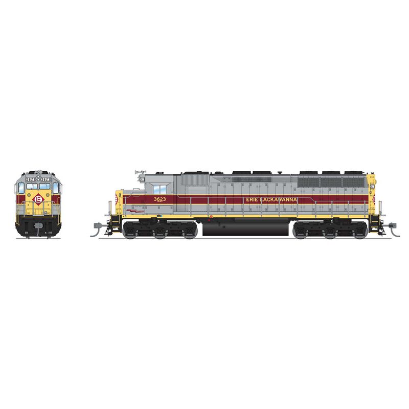 HO EMD SD45 Locomotive, EL 3628, In Service with Paragon 4