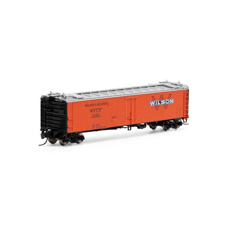 N 50' Ice Bunker Reefer, WCLX #5105