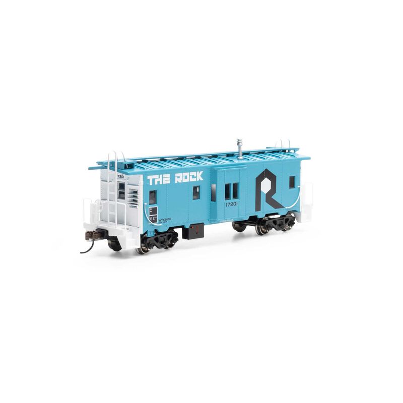HO Bay Window Caboose, ROCK #17201