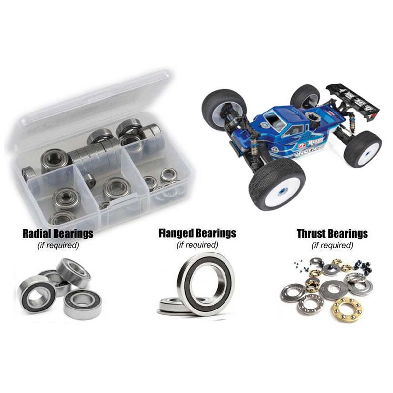 Associated RC8T4 Nitro 1/8th (#80947) Rubber Shielded Bearing Kit