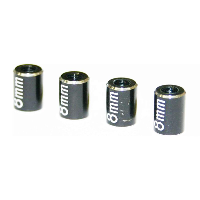 Aluminum Standoff Post Link 6x8mm with M3 Threads (4)