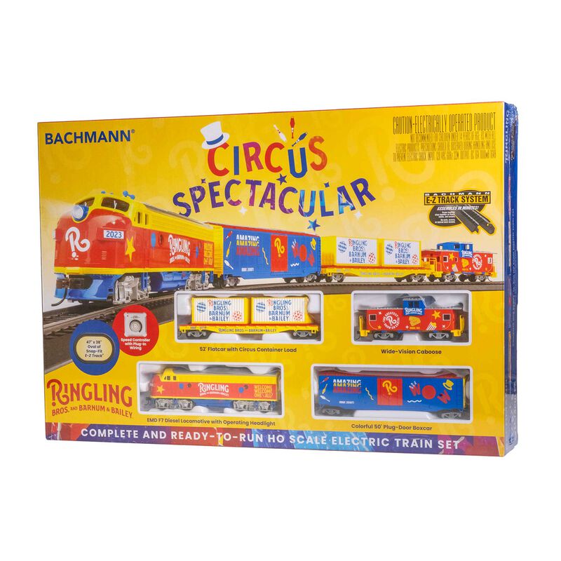 HO Ringling Bros. and Barnum & Bailey™ Circus Spectactular RTR Electric Train Set