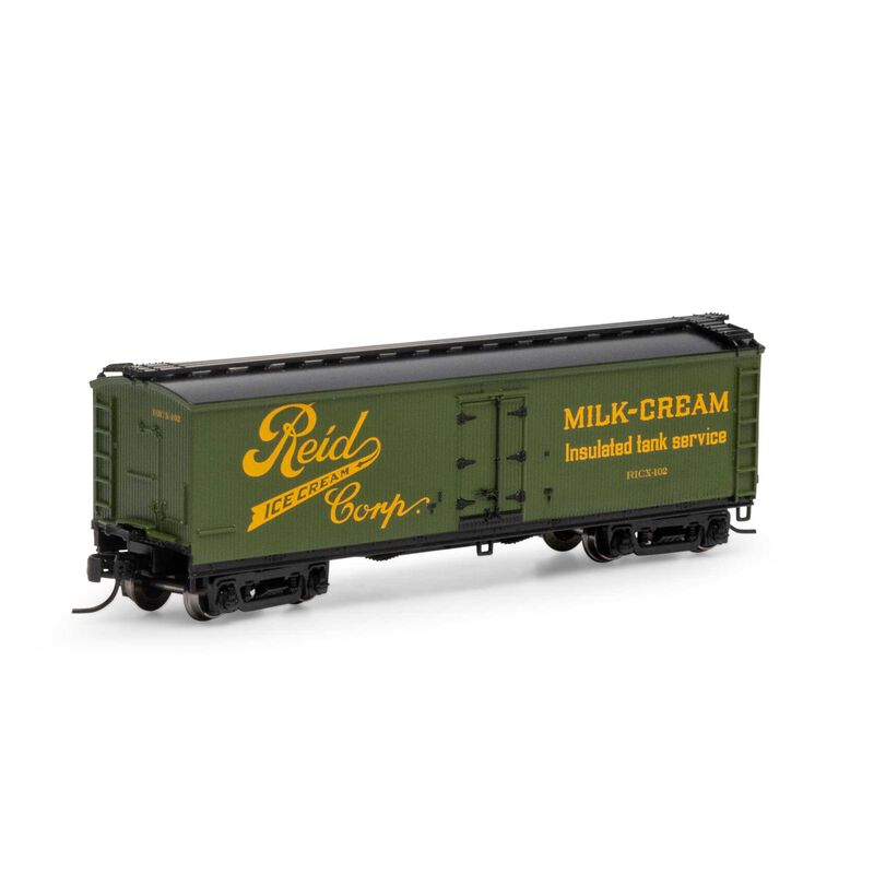 N 40' Pfaudler Milk Car, Reid Ice Cream #102