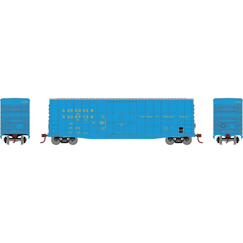 HO RND 50' Waffle High Cube Box Car, AR #1522