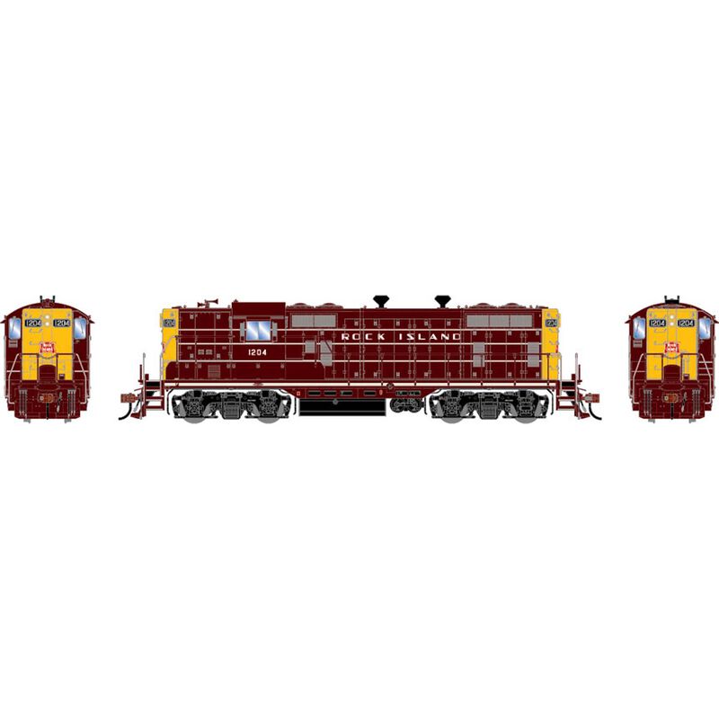 HO GEN GP7 Locomotive, RI #1204