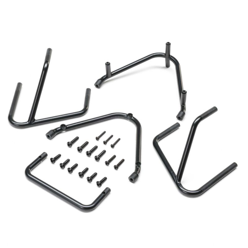 Bumper Set, Black: 22S Sprint