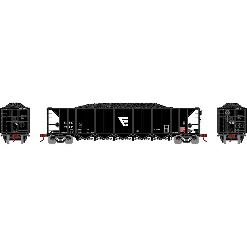 HO RTR 5-Bay Rapid Discharge Hopper, ELFX #197844