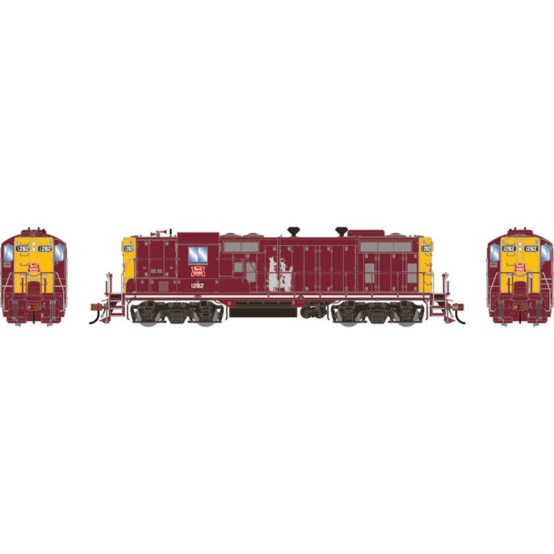 HO GEN GP7 Locomotive, Primed For Grime RI #1282