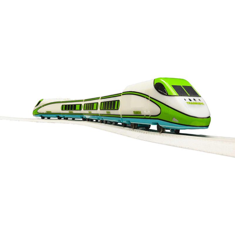 Trainkids Glow in the Dark Passenger Train Set