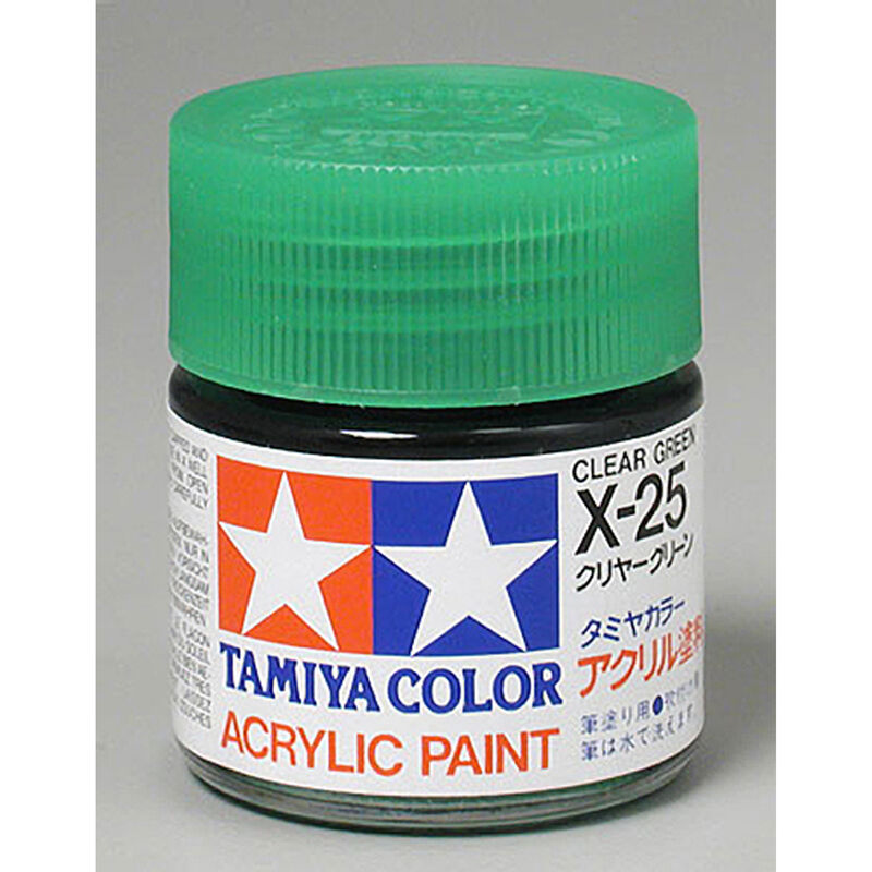 Acrylic X25 Gloss,Clear Green