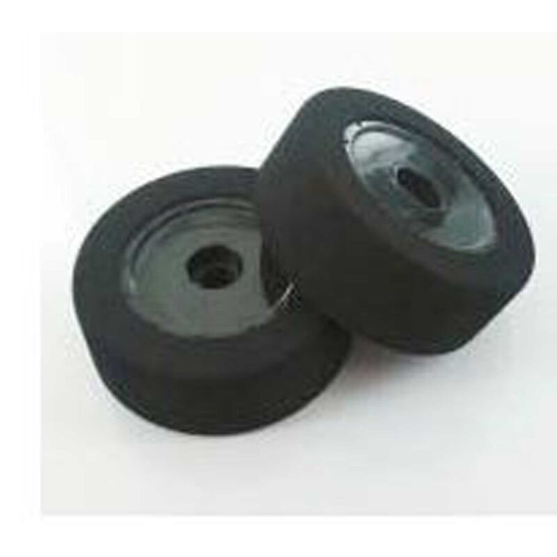 1/10 Foam Custom Works Dirt Oval Front Mounted Tires, Green (2)