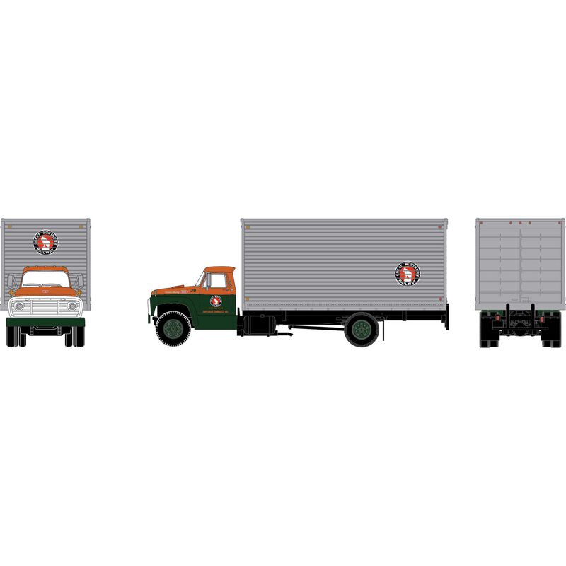 HO ATH Ford F-850 Box Van, GN