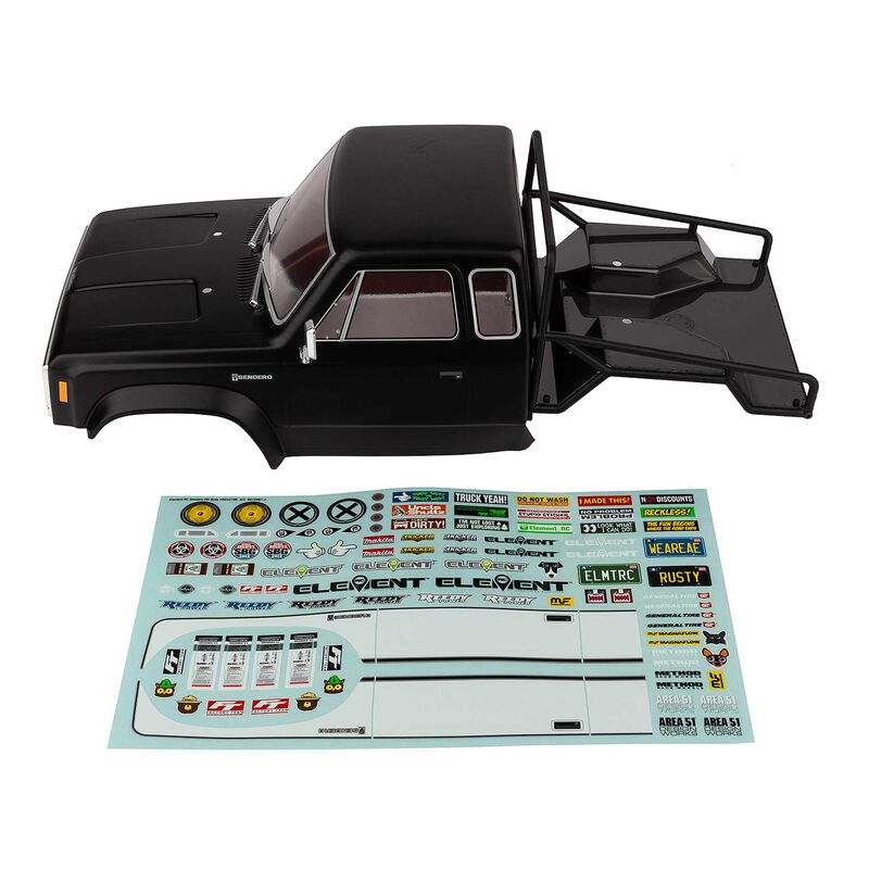 Enduro Sendero HD Body Set, Black