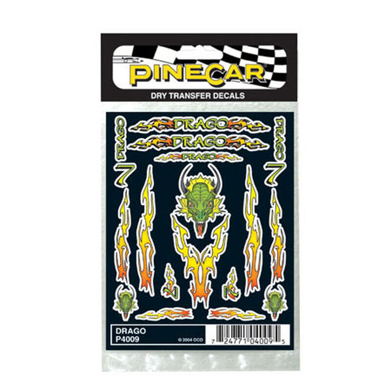Dry Transfer Decals, Drago