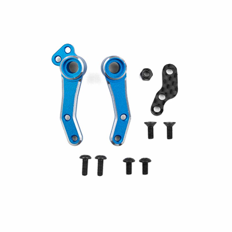 Factory Team Aluminum Steering Bell, 1/10 Team Associated DC10