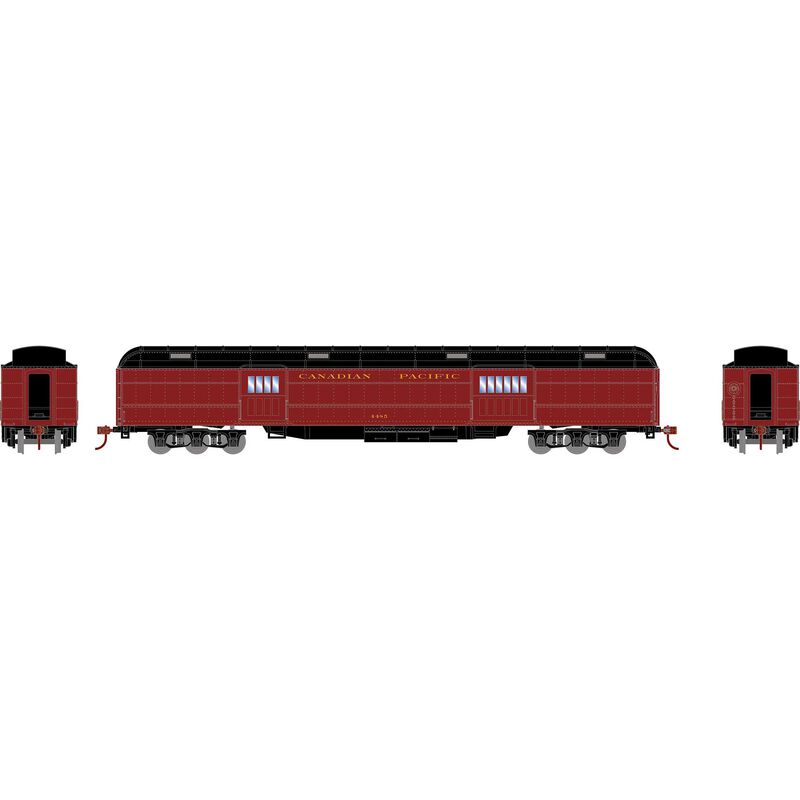 HO Heavyweight Baggage, CPR #4485