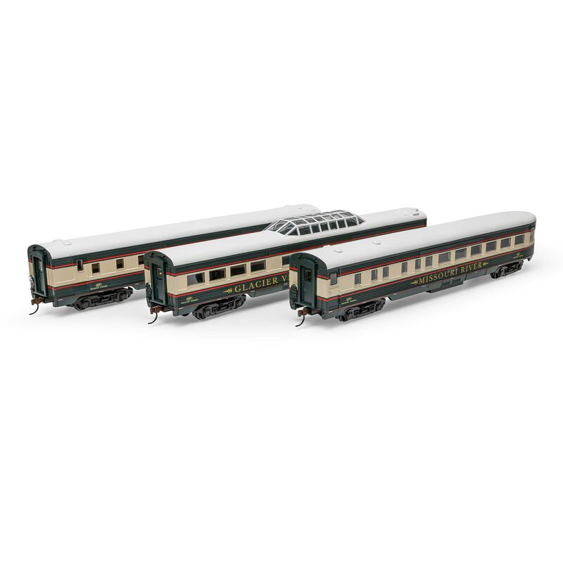 HO Streamline Passenger Cars, BN #1 (3)