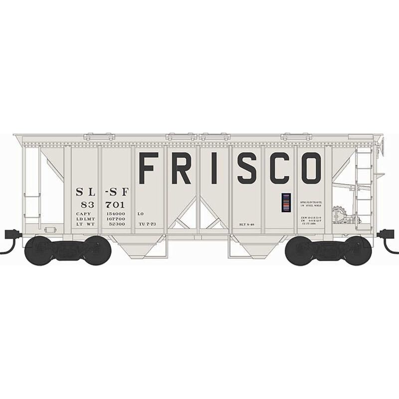 HO H34 Covered Hopper Frisco #83722