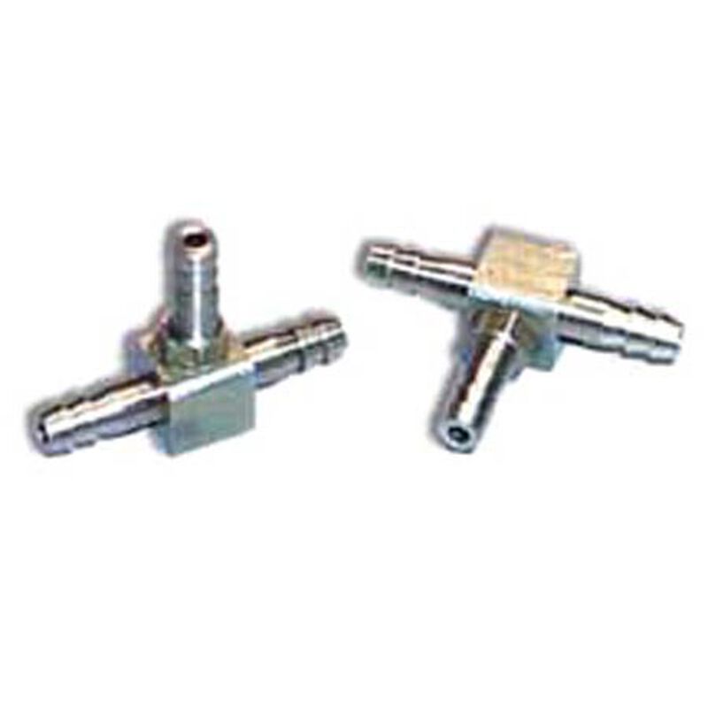 Metal T Tubing Couplers 1/16"