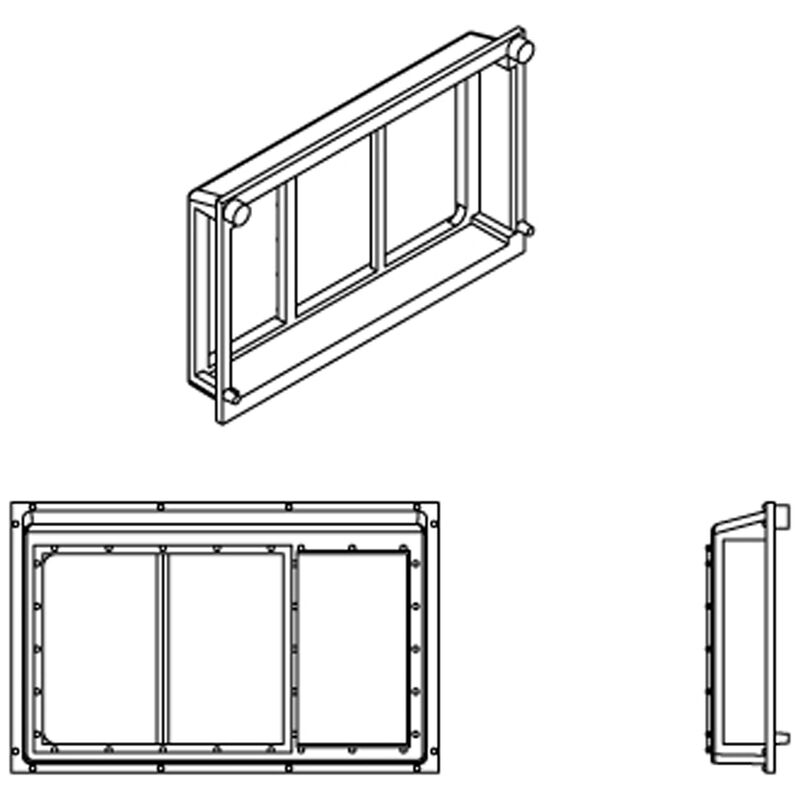 HO All-Weather Window, 3 Pane (6)