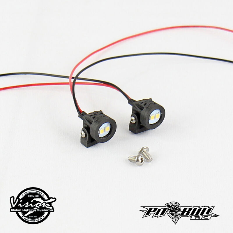 VisionX Optimus LED Pod Lights Round (2)