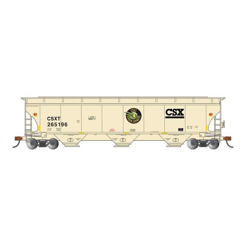 HO Trinity 5161 3-Bay Covered Hopper - CSX® #265196