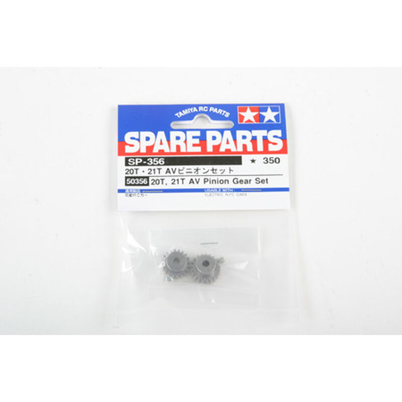 AV Pinion Gear Set 20T/21T: CR01/58441