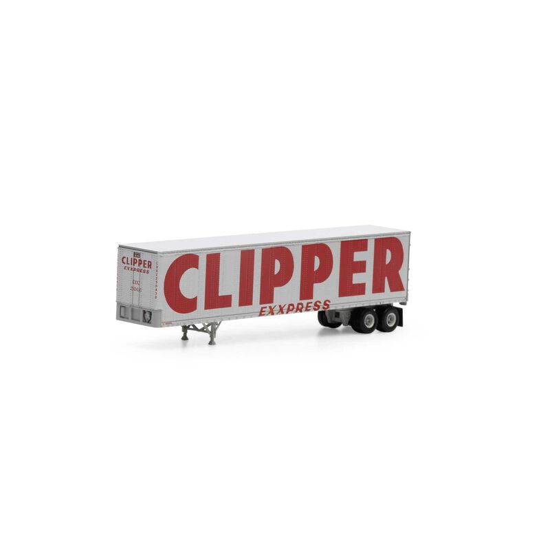 N 45' Fruehauf Z-Van Trailer, CXXZ #250430