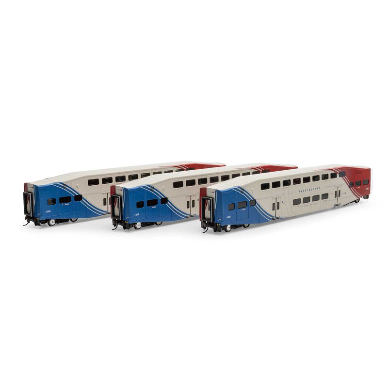 HO Bombardier Coach, UTAX #205 / #209 / #210 (3)