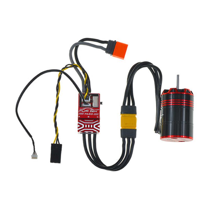 Scorpion Power Combo: Paso Brushless ESC & Kinetic 5600KV Motor, 1/18 Losi Nascar Vehicles
