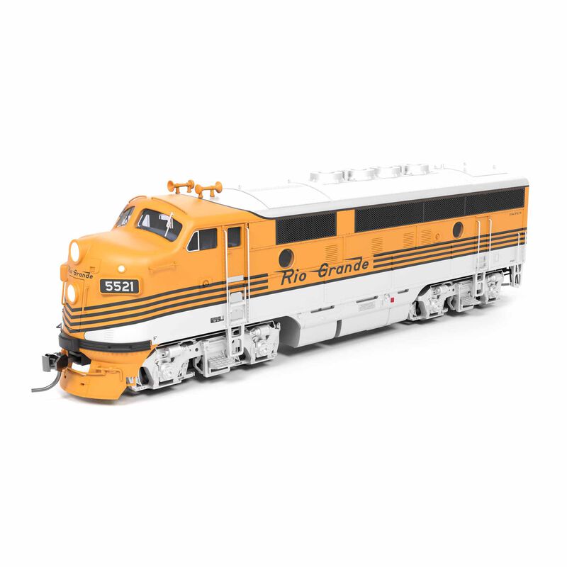 HO EMD F3A/B Prospector Scheme  A-unit No-Sound / DCC-Ready, Unpowered B , DRGW 5521/5522