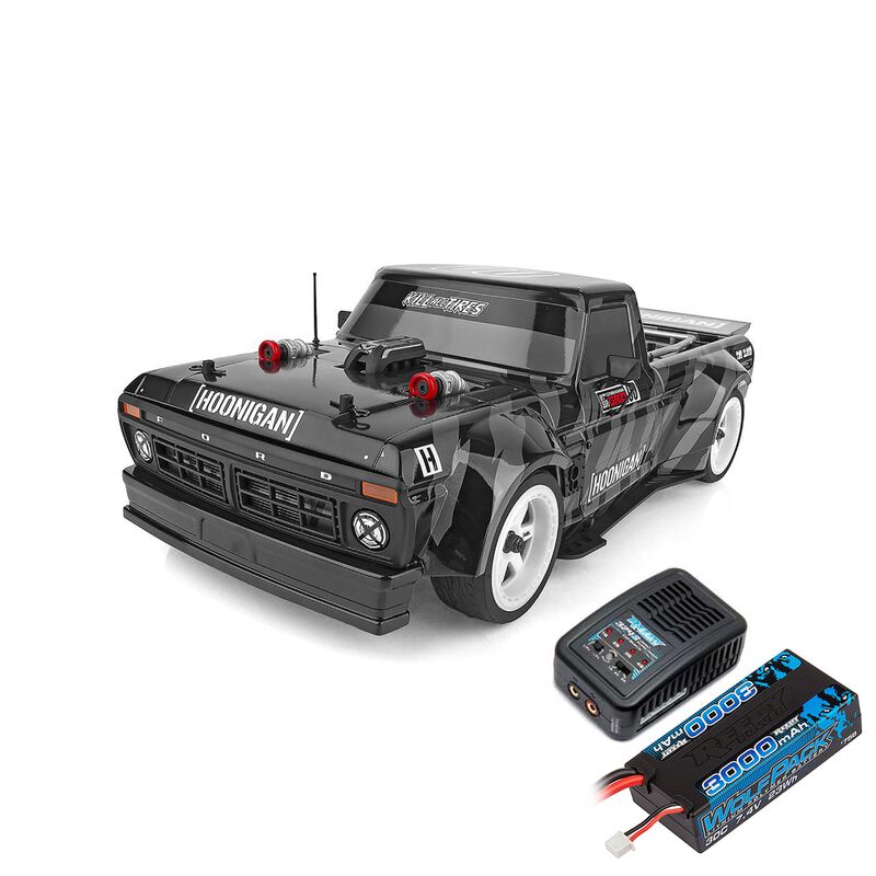 1/10 Apex2 Hoonitruck RTR, LiPo Combo