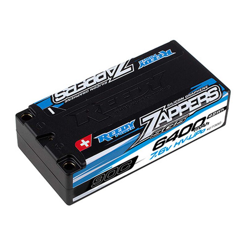 7.6V 6400mAh 2S 90C Zappers SG5 Shorty LiHV