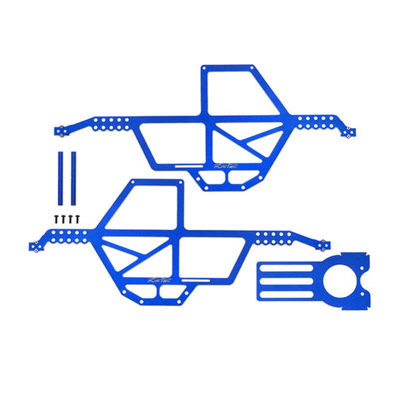 Rampart Frame Kit, 1/18 Traxxas TRX4MT, Blue
