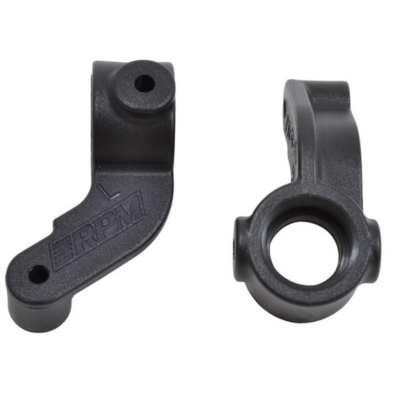 Front Spindle Blocks (2): Torment 2WD, Ruckus 2WD, Circuit 2WD, Boost 2WD, AMP 2WD