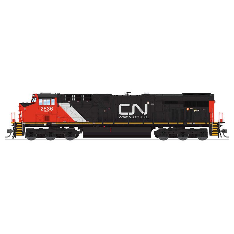 HO GE ES44AC Locomotive, CN #2849 Website Scheme