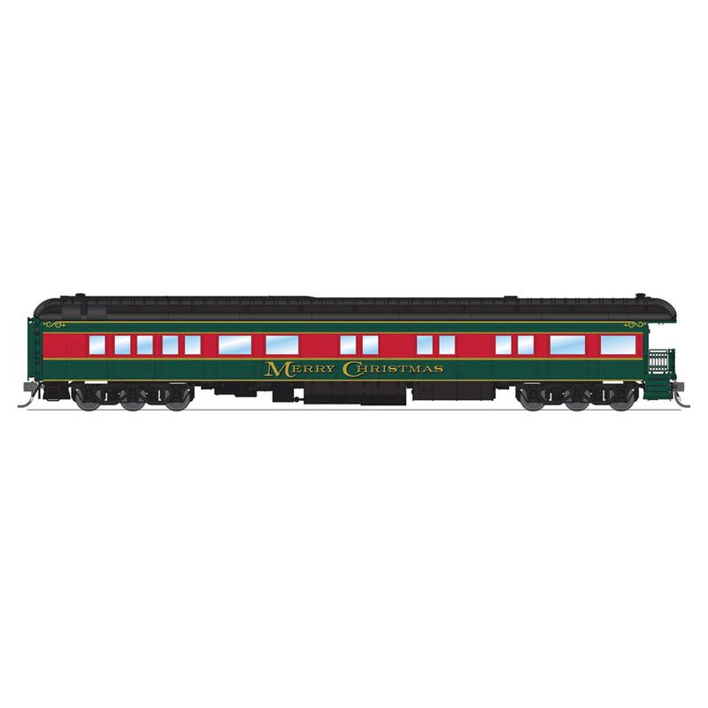 HO Scale Business Car, Christmas Holiday Scheme