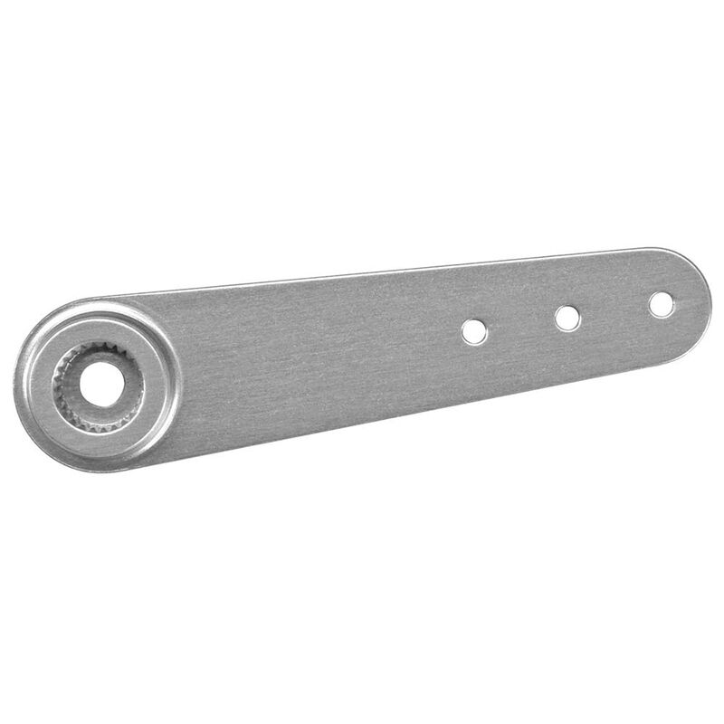 Single Aluminum Horn Silver 1.5"
