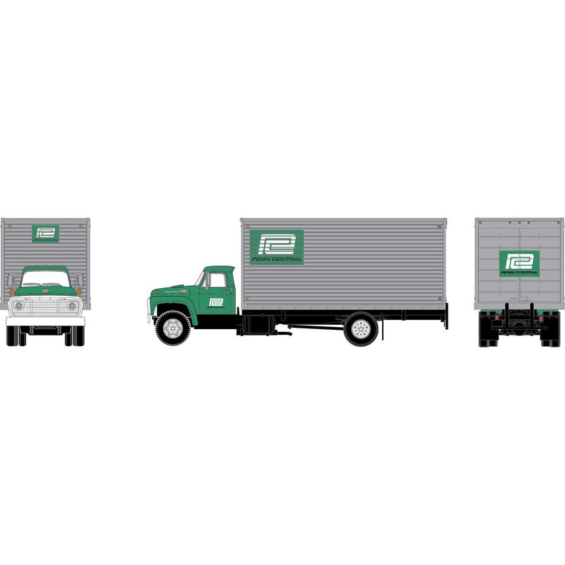 HO ATH Ford F-850 Box Van, PC