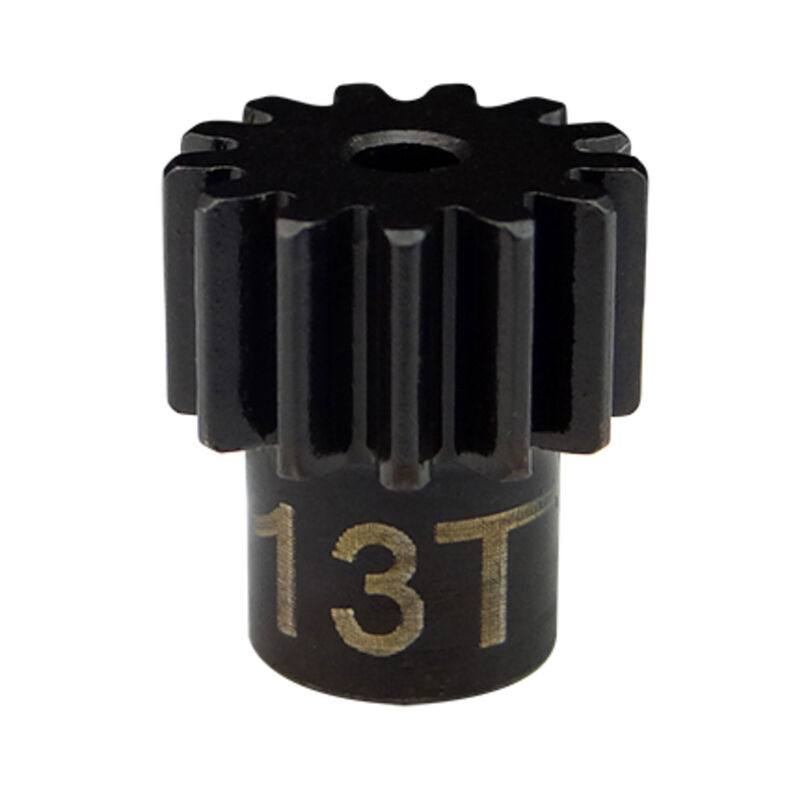Steel Pinion Gear 13T .6 Module 2mm Shaft