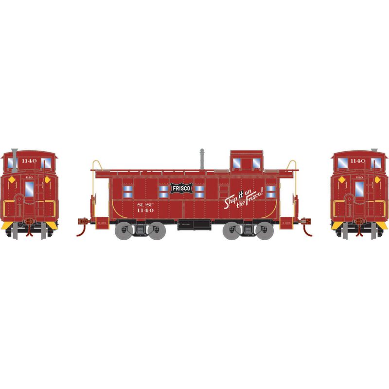 HO Cupola Caboose, SLSF #1140