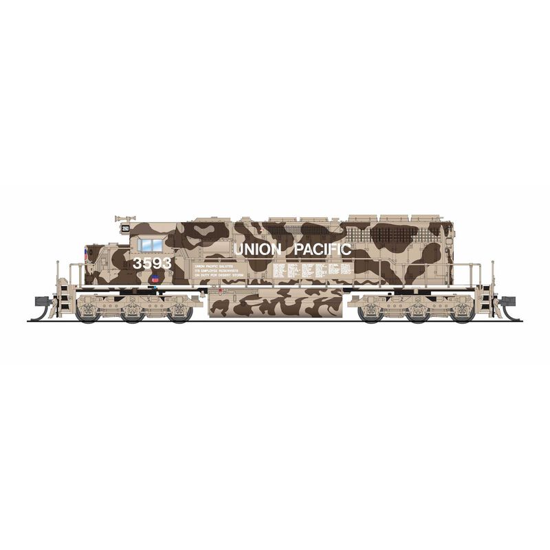 N, EMD SD40-2, UP 3593, Desert Victory Scheme, Paragon4 Sound/DC/DCC