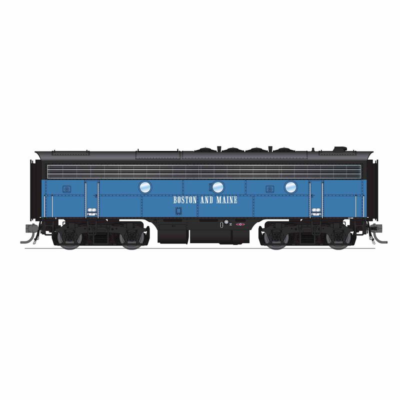 HO EMD F3B Blue McGinnis No-Sound / DCC-Ready , B&M 4228B