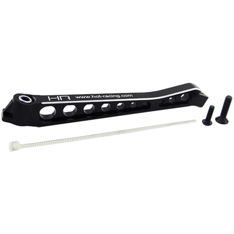 Aluminum Front Chassis Brace  (Black): Kraton, Senton