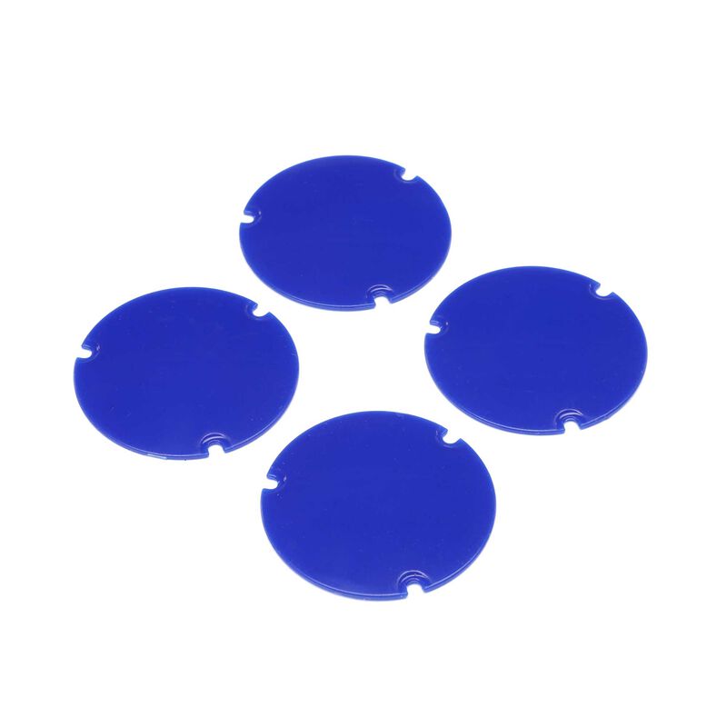 Wheel Cover Set, Blue: 22S Sprint